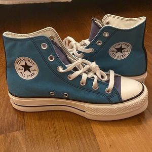 Multi-Blue all star converse
